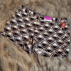 Merona patterned shorts with tags.